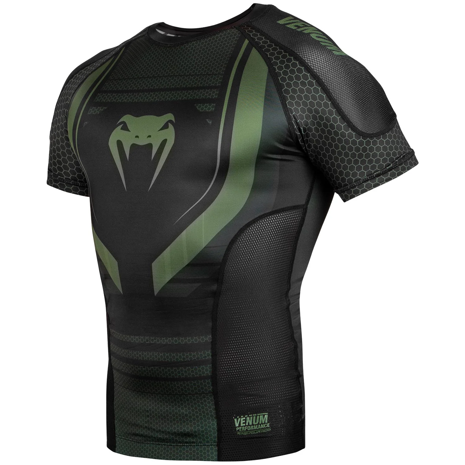 Rashguard Venum Technical 2.0 - Manches courtes - Noir/Kaki - Exclusivité - Image 2