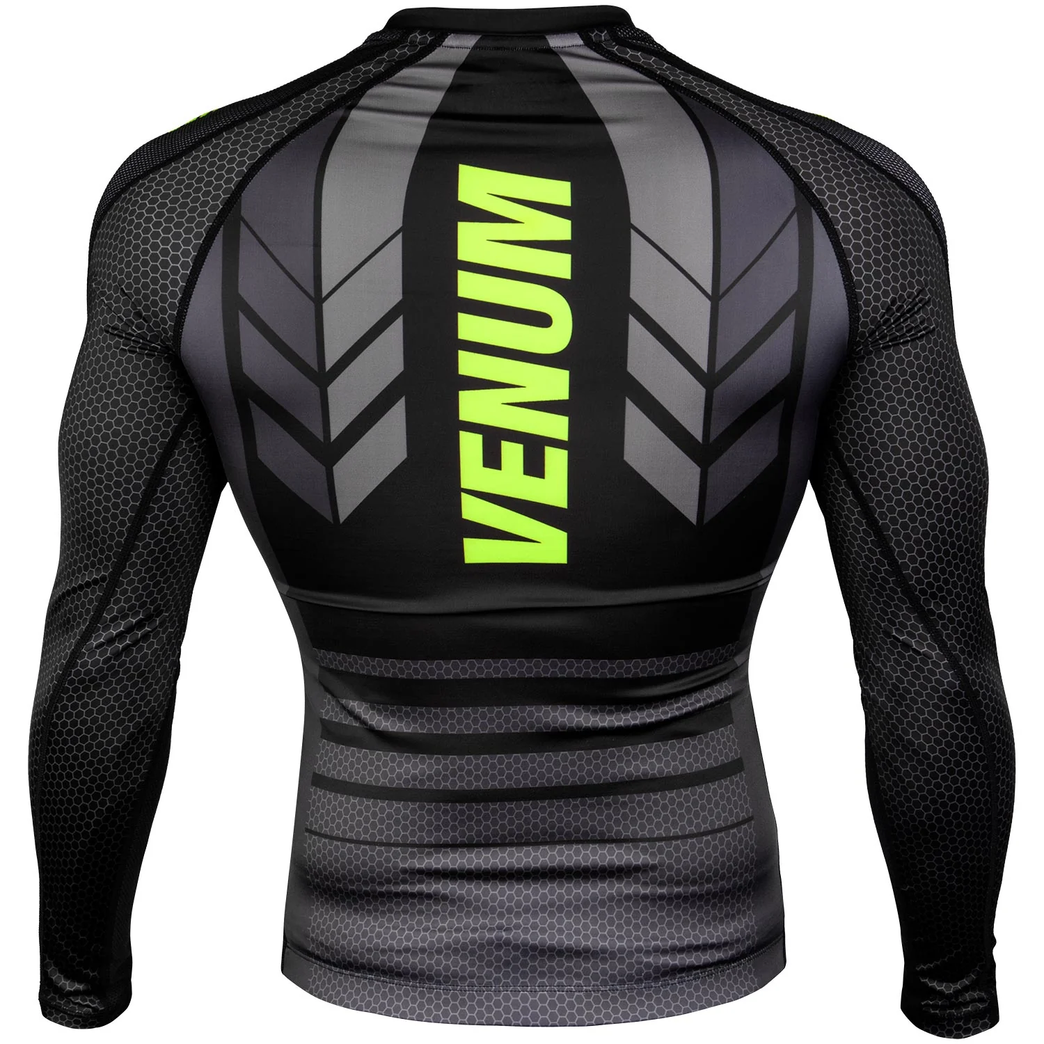 Rashguard Venum Technical 2.0 - Manches Longues - Noir/Jaune - Image 2