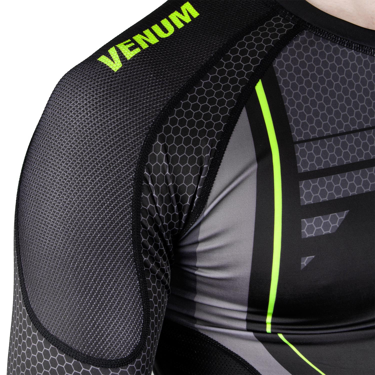 Rashguard Venum Technical 2.0 - Manches Longues - Noir/Jaune - Image 7