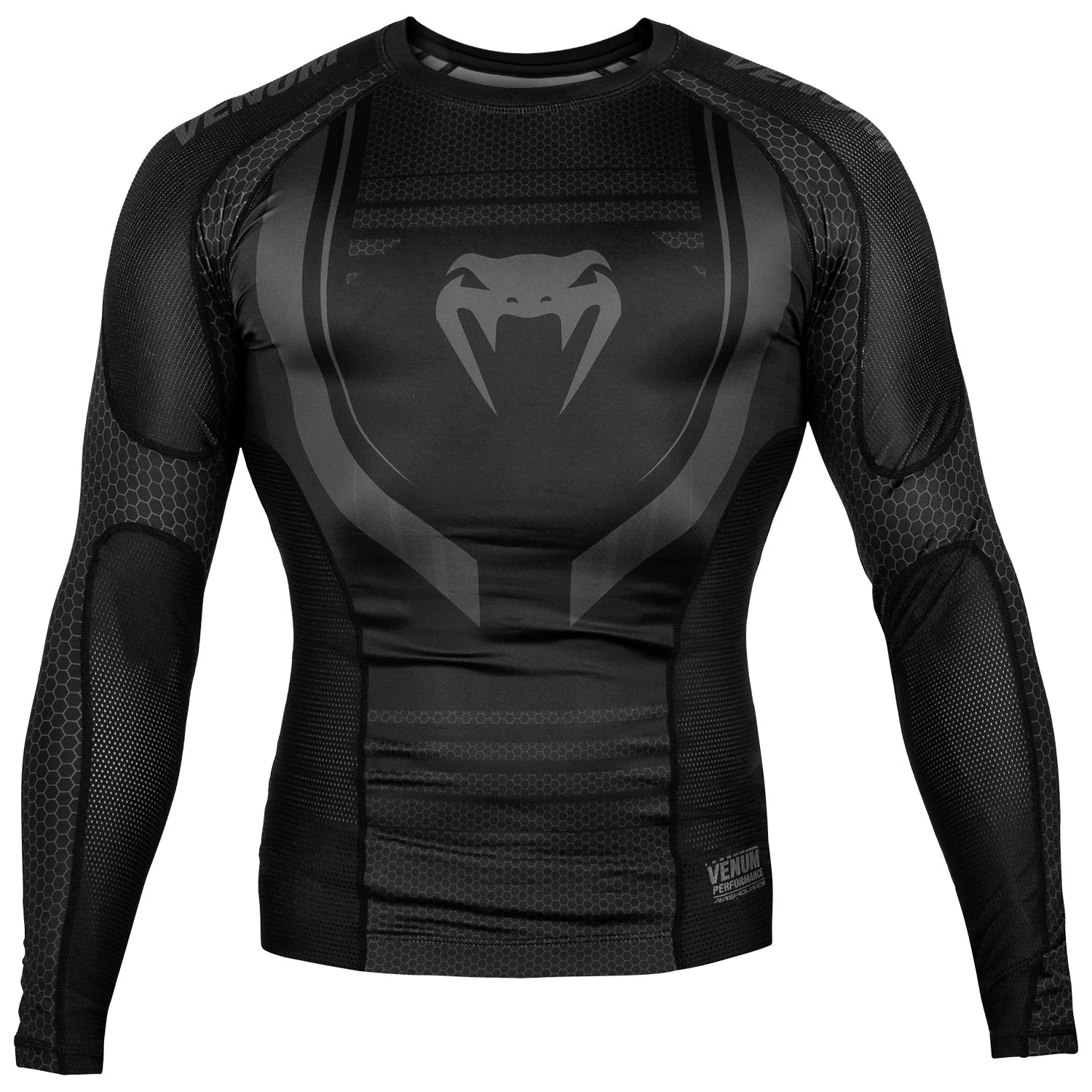 Rashguard Venum Technical 2.0 - Manches Longues - Noir/Noir