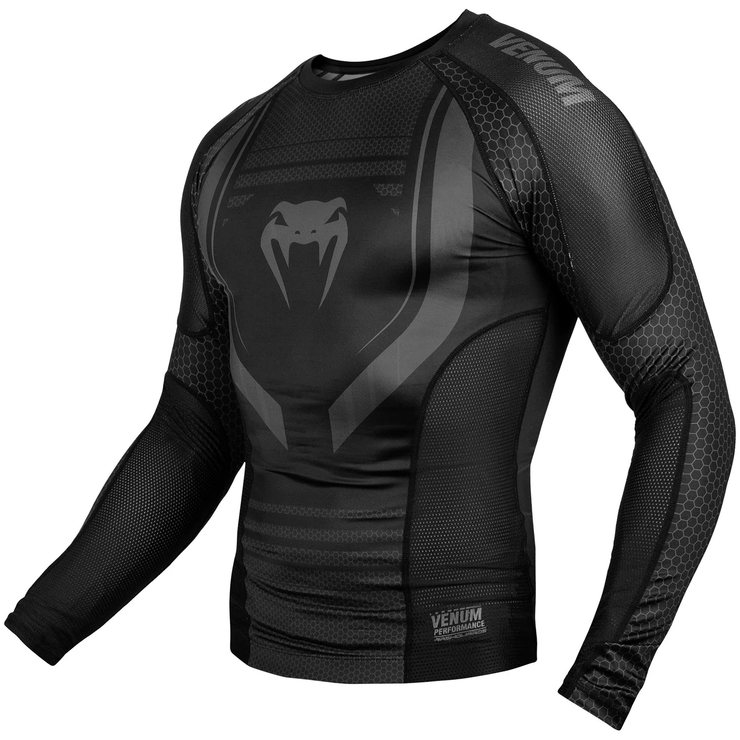 Rashguard Venum Technical 2.0 - Manches Longues - Noir/Noir - Image 2