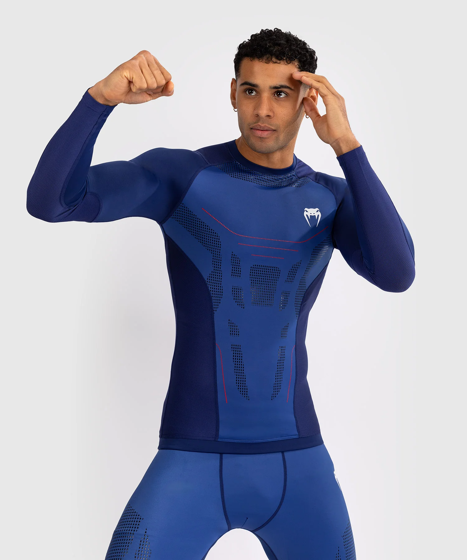 Rashguard Venum Technical 3.0 - Bleu Nuit - Image 3