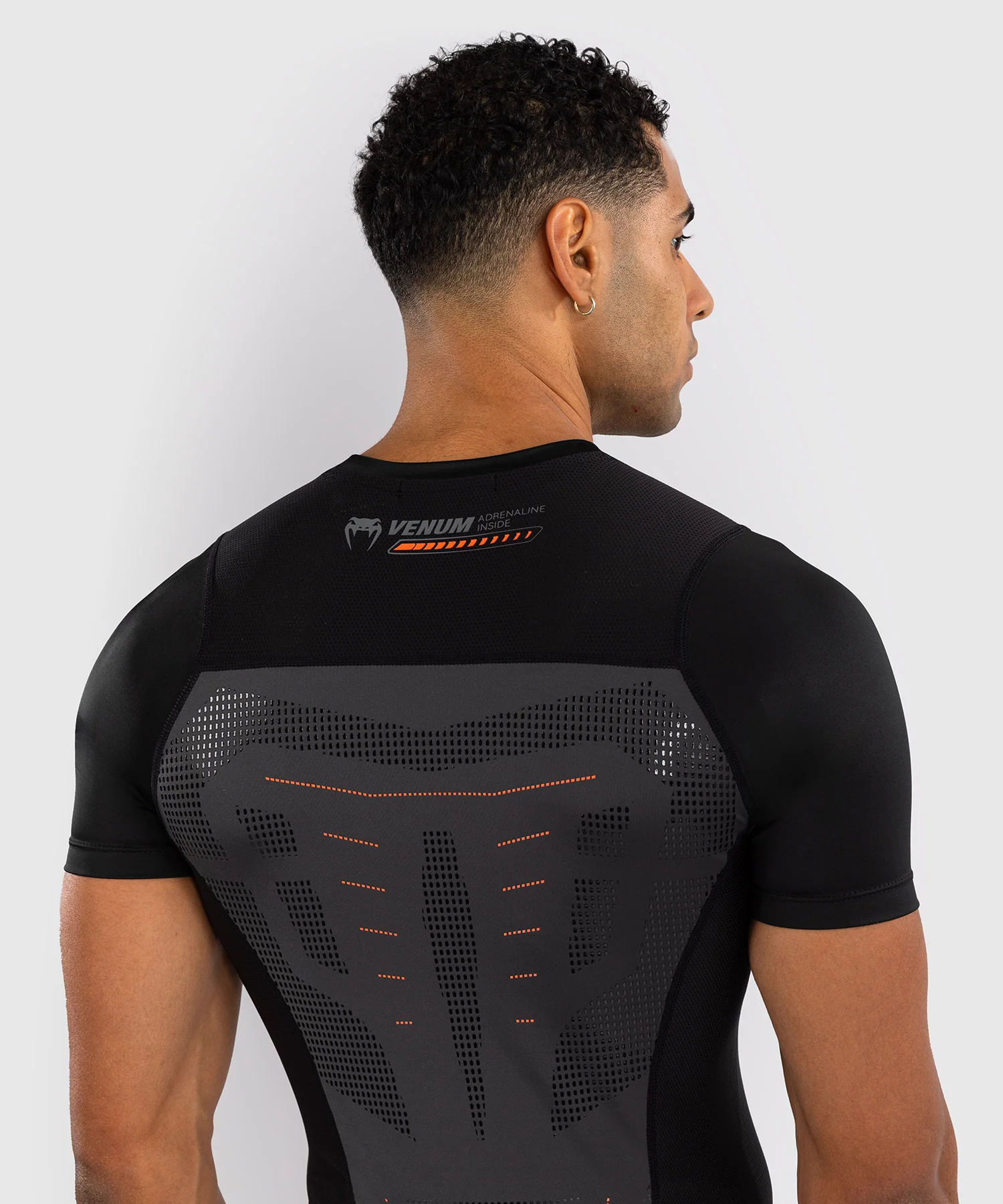 Rashguard Manches Courtes Venum Technical 3.0 - Graphite - Image 4