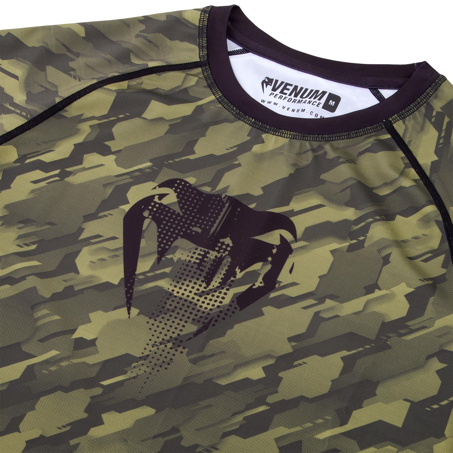 Rashguard Venum Tecmo Manches courtes - Kaki - Exclusivité - Image 5