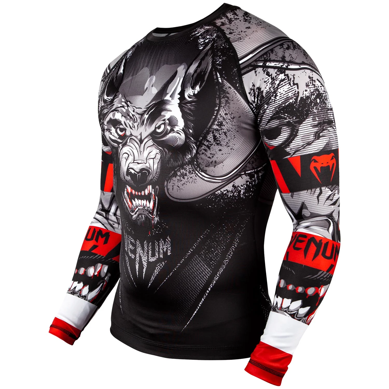 Rashguard Venum Werewolf - Manches longues - Noir/Gris - Image 2
