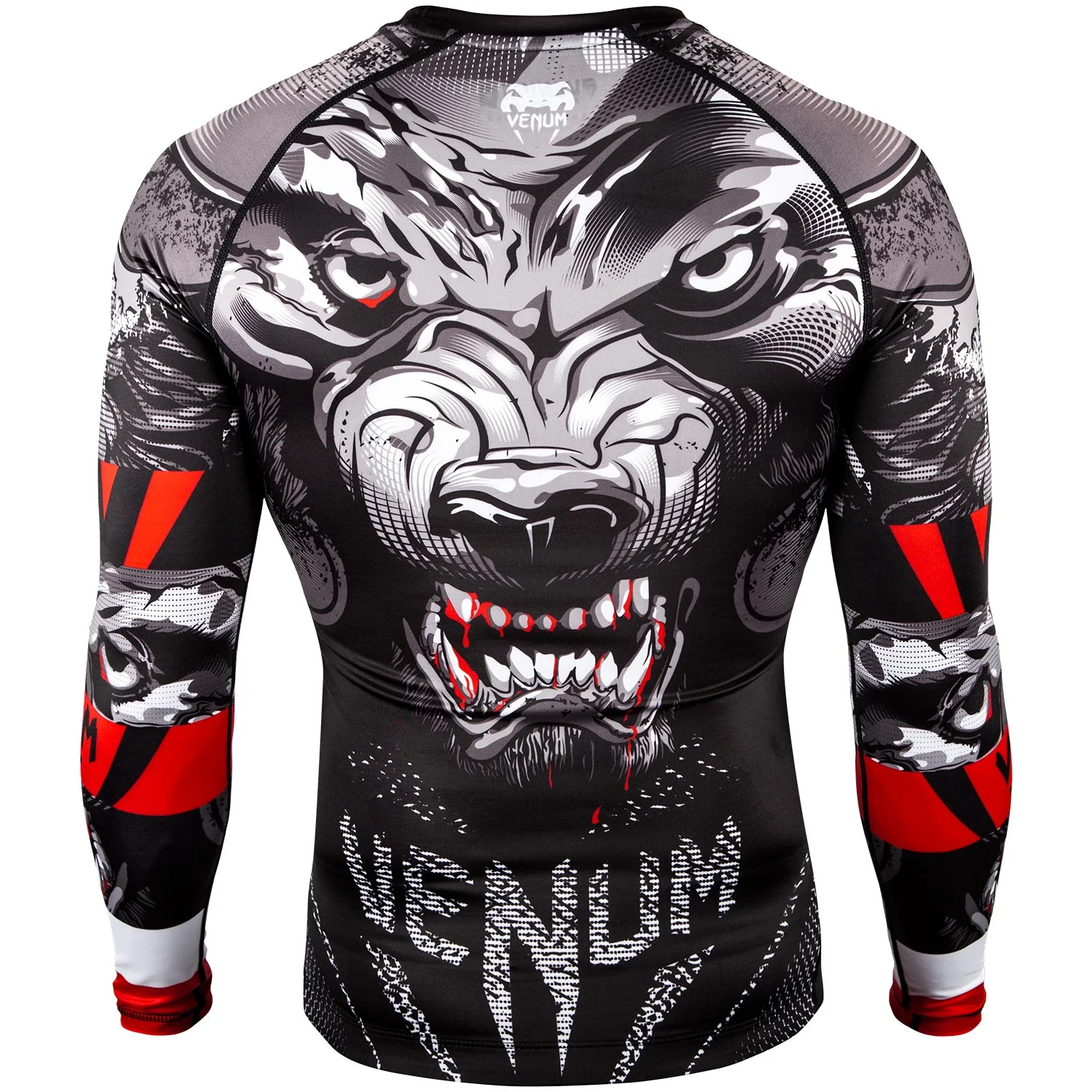 Rashguard Venum Werewolf - Manches longues - Noir/Gris - Image 3