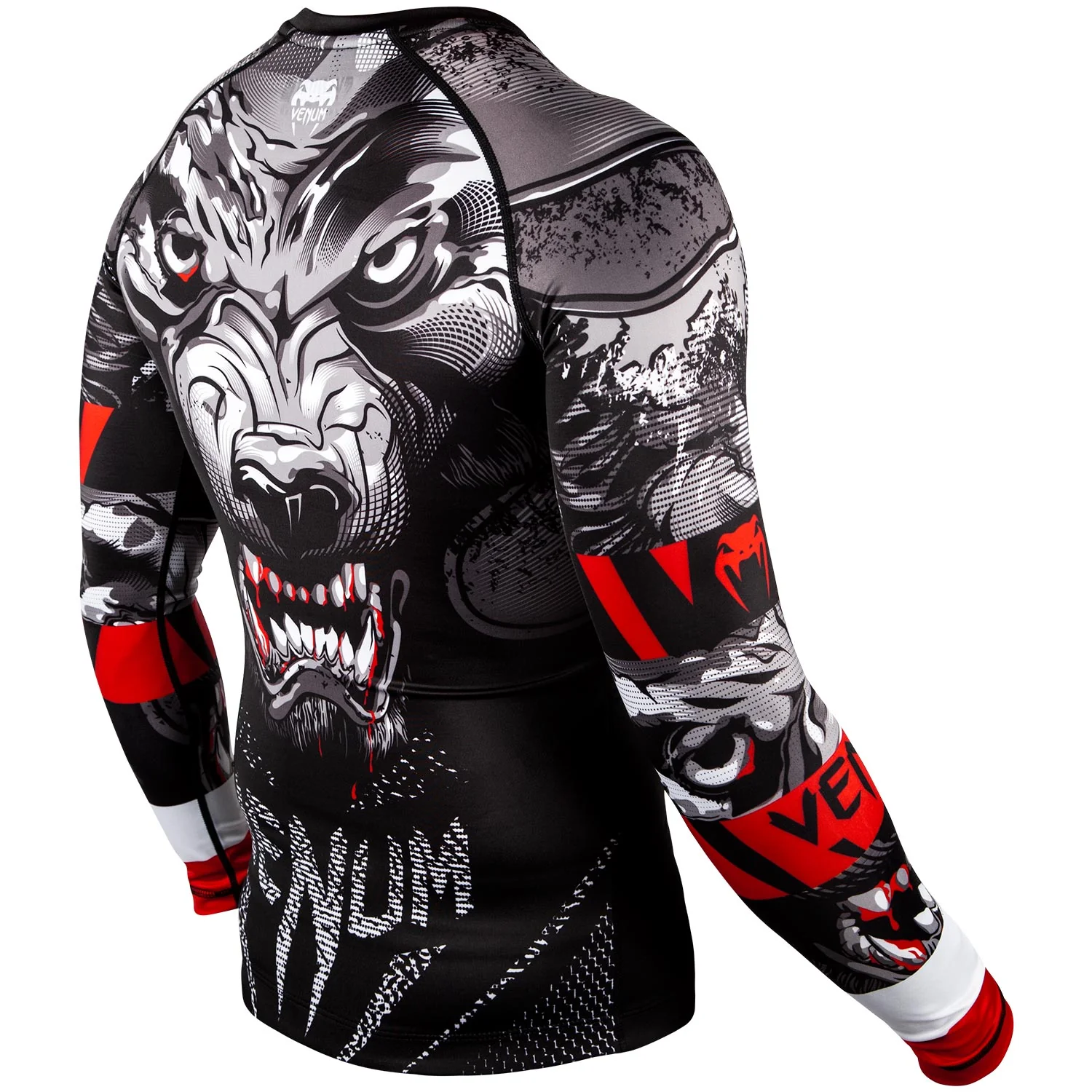 Rashguard Venum Werewolf - Manches longues - Noir/Gris - Image 4