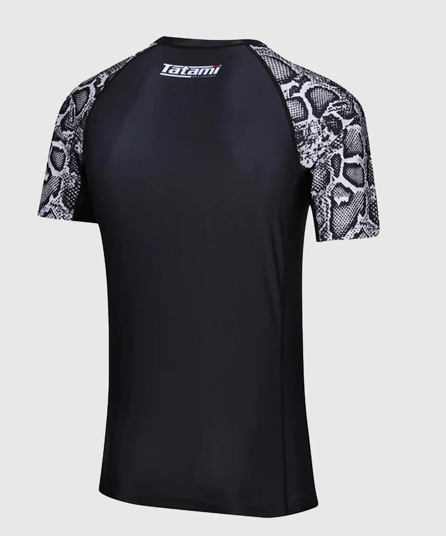 Rashguards À Manches Courtes Tatami Fightwear Recharge Snake - Noir/Blanc - Image 4