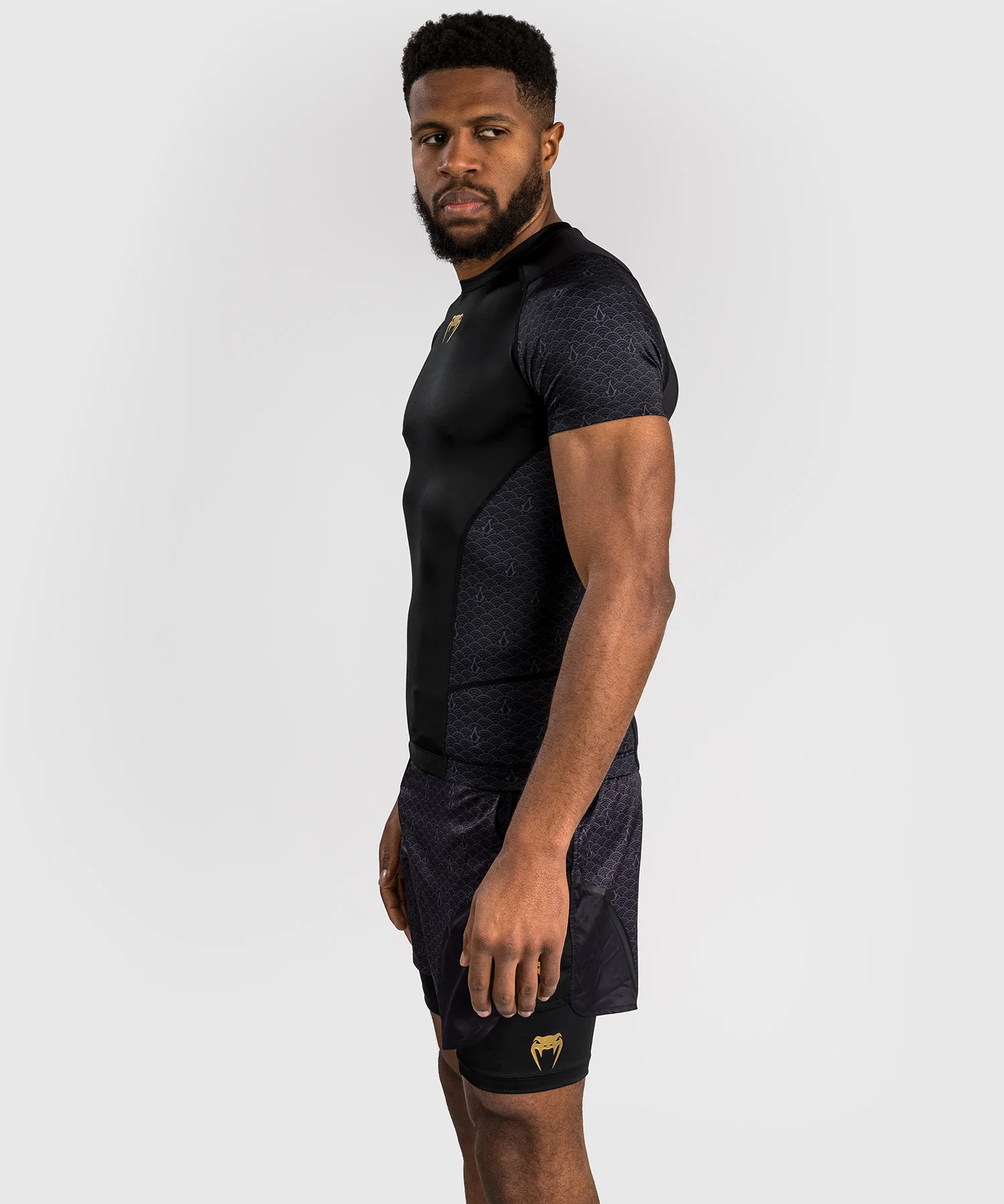 Rashguard Manches Courtes Venum x Assassin's Creed Shadows - Noir - Image 3