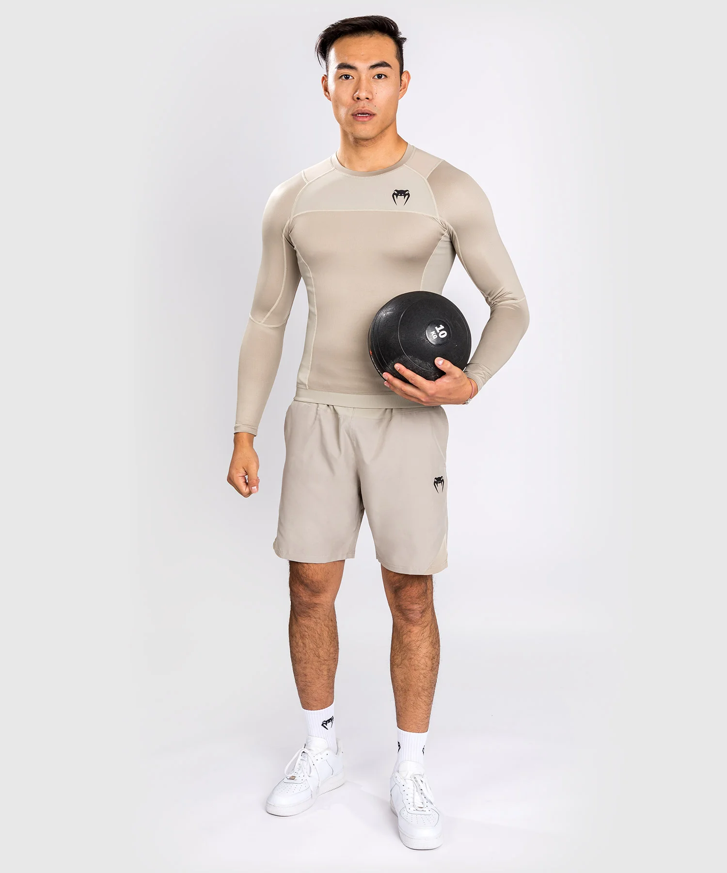 Rashguards Manches Longues Venum G-Fit Air - Sable - Image 4