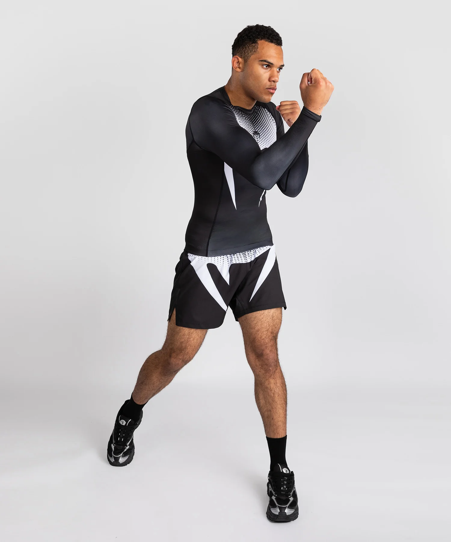 Rashguard Venum No Gi - Noir/Blanc - Image 4
