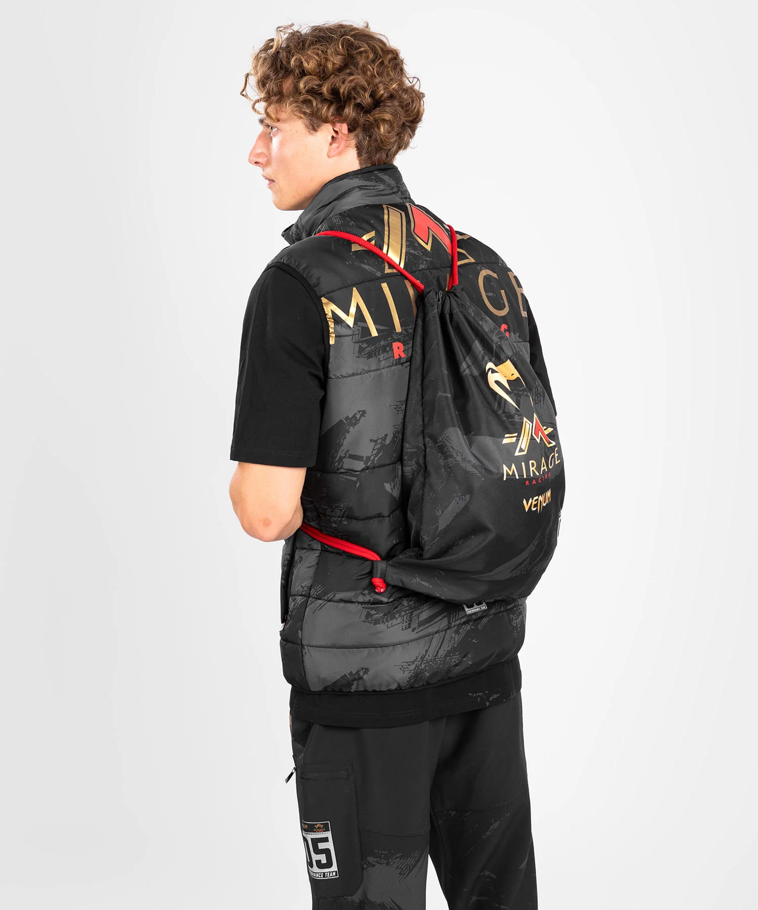 Sac à cordon Venum x Mirage - Noir/Or - Image 7