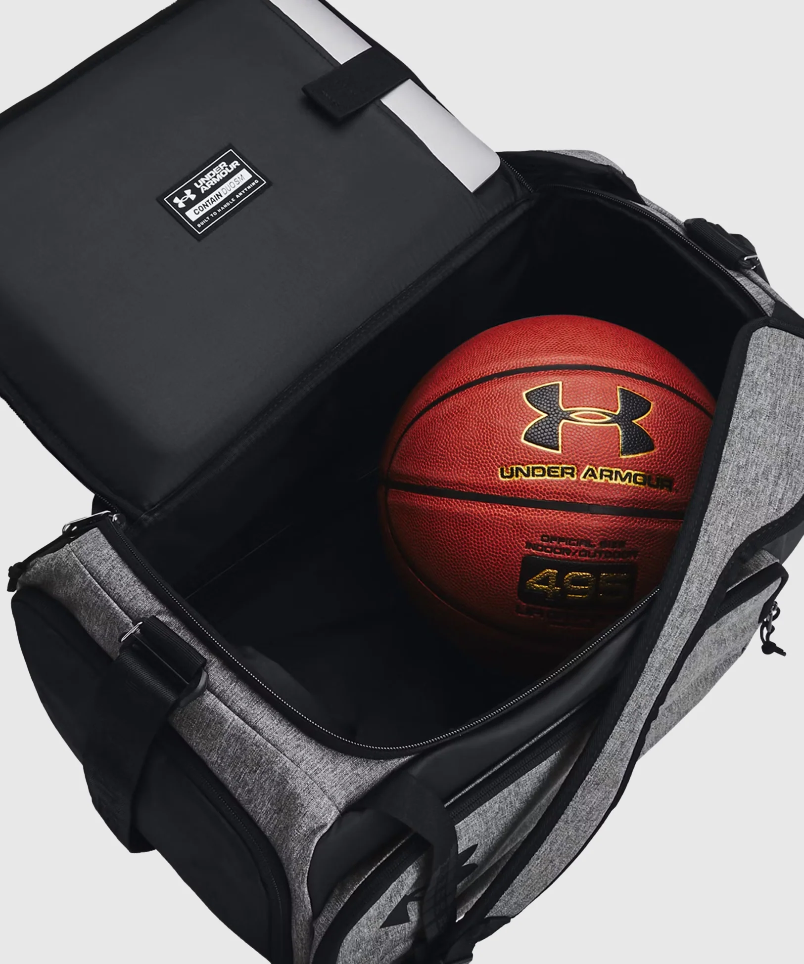 Sac À Dos Sport Under Armour Ua Contain Duo (S) - Noir/Gris - Image 4