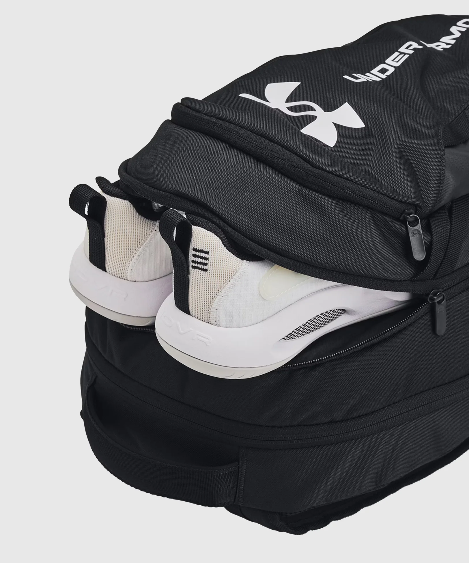 Sac À Dos Sport Under Armour Ua Hustle 6.0 - Noir/Blanc - Image 5