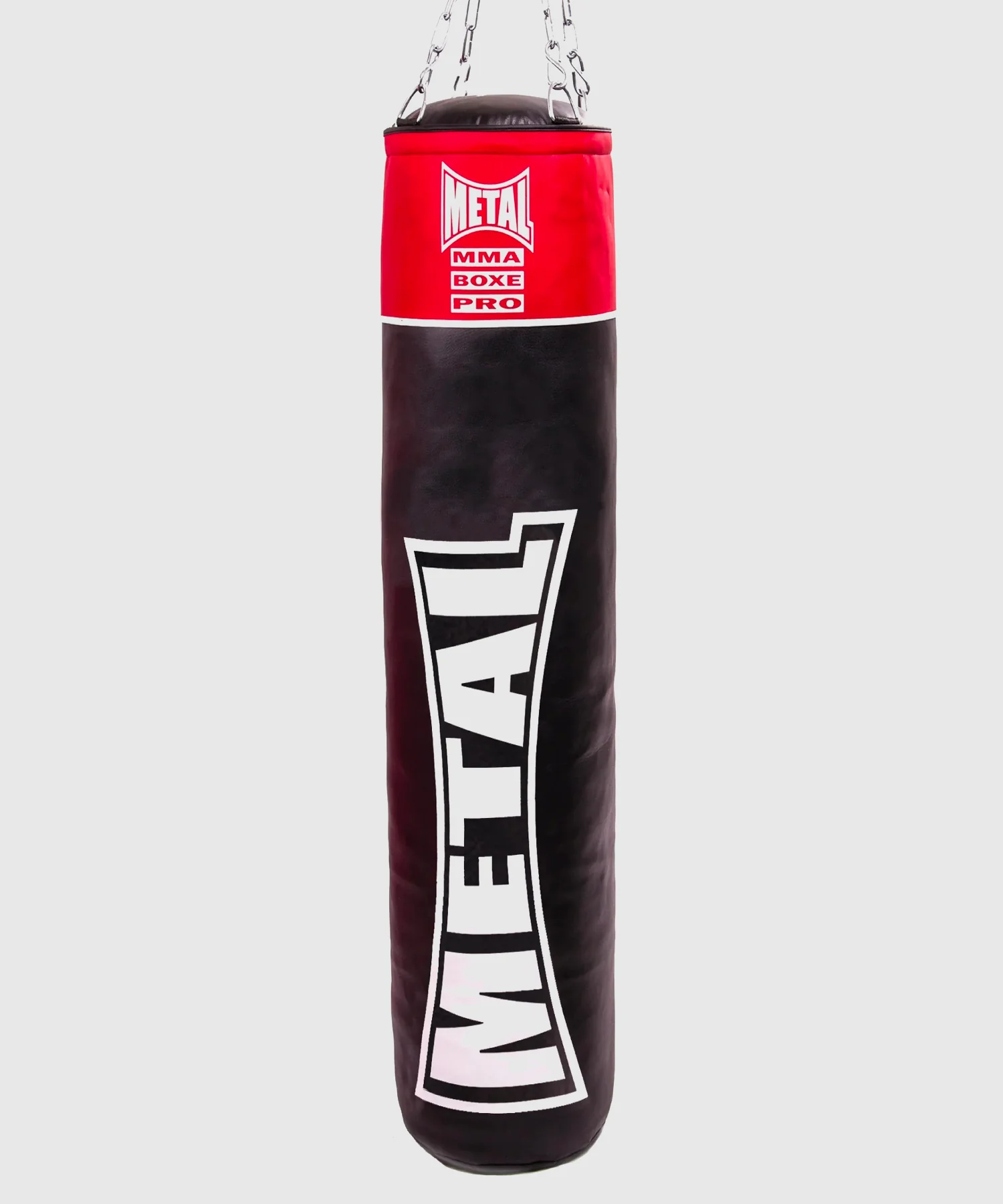 Sac de frappe Metal Boxe Club Line 120 cm Plein - Noir