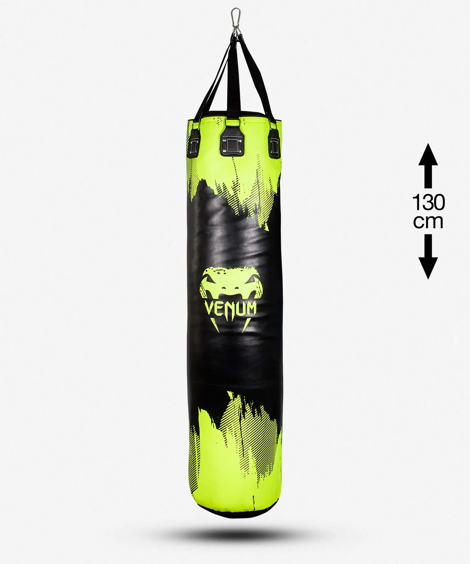 Sac de Frappe Venum Hurricane – Jaune Néon/Noir - 130 cm