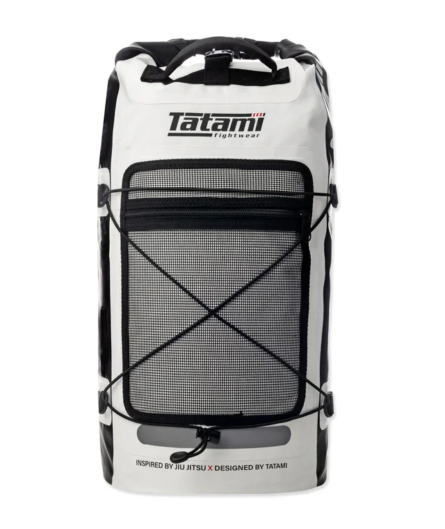Sac De Sport Dry Tech Tatami Fightwear - Blanc/Noir - Image 4