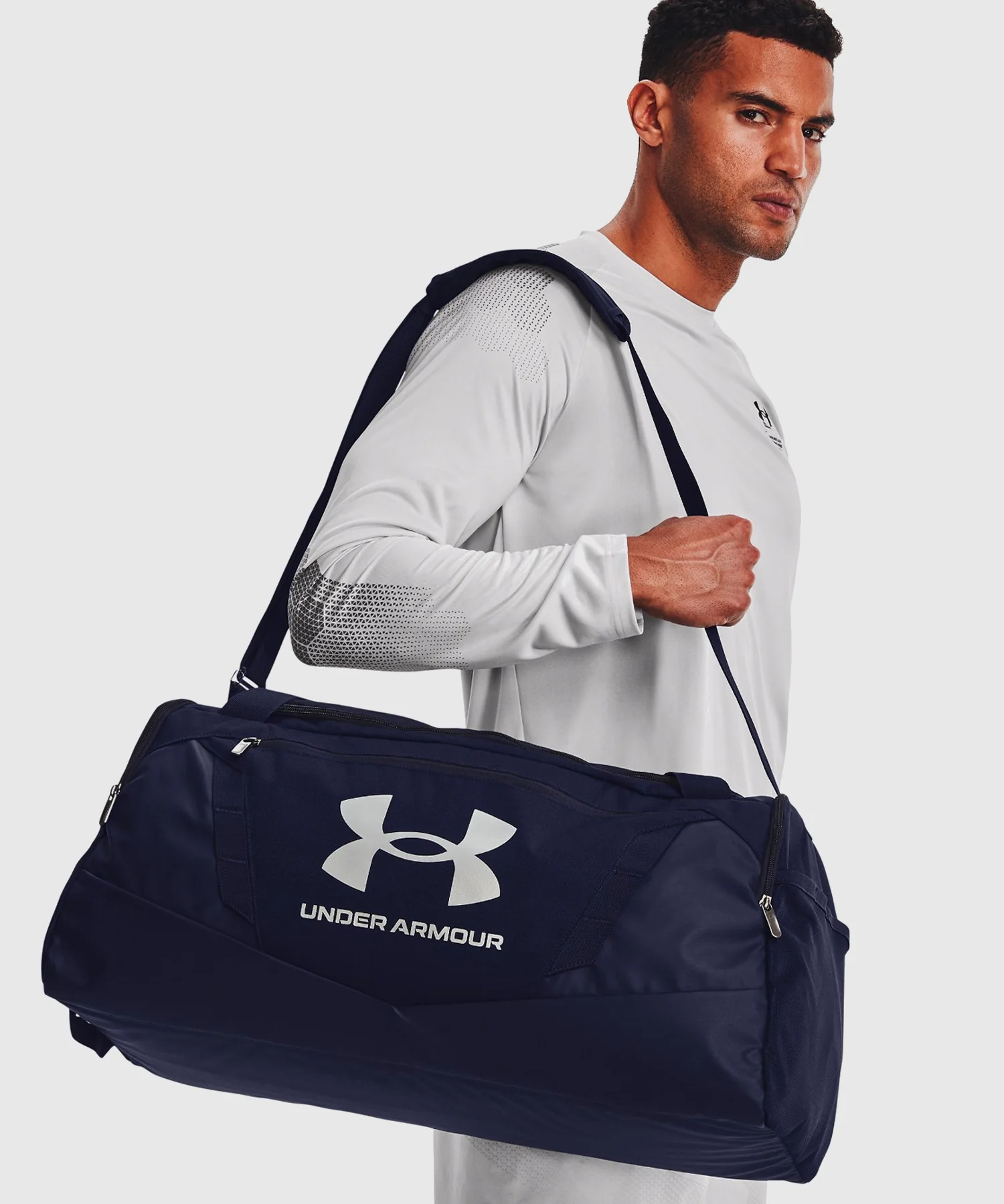 Sac De Sport Moyen Under Armour Ua Undeniable 5.0 - Bleu Marine - Image 7