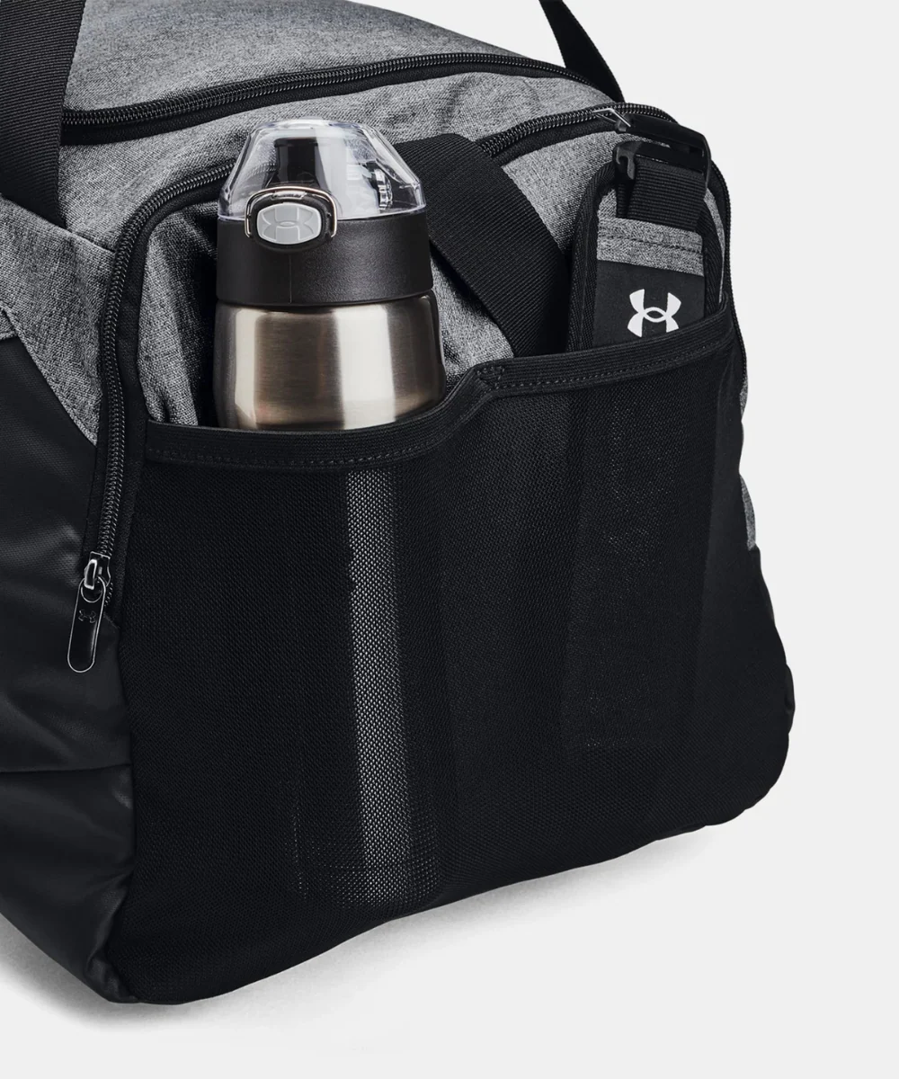 Sac de sport de taille moyenne UA Undeniable 5.0 - Gris/Noir - Image 5
