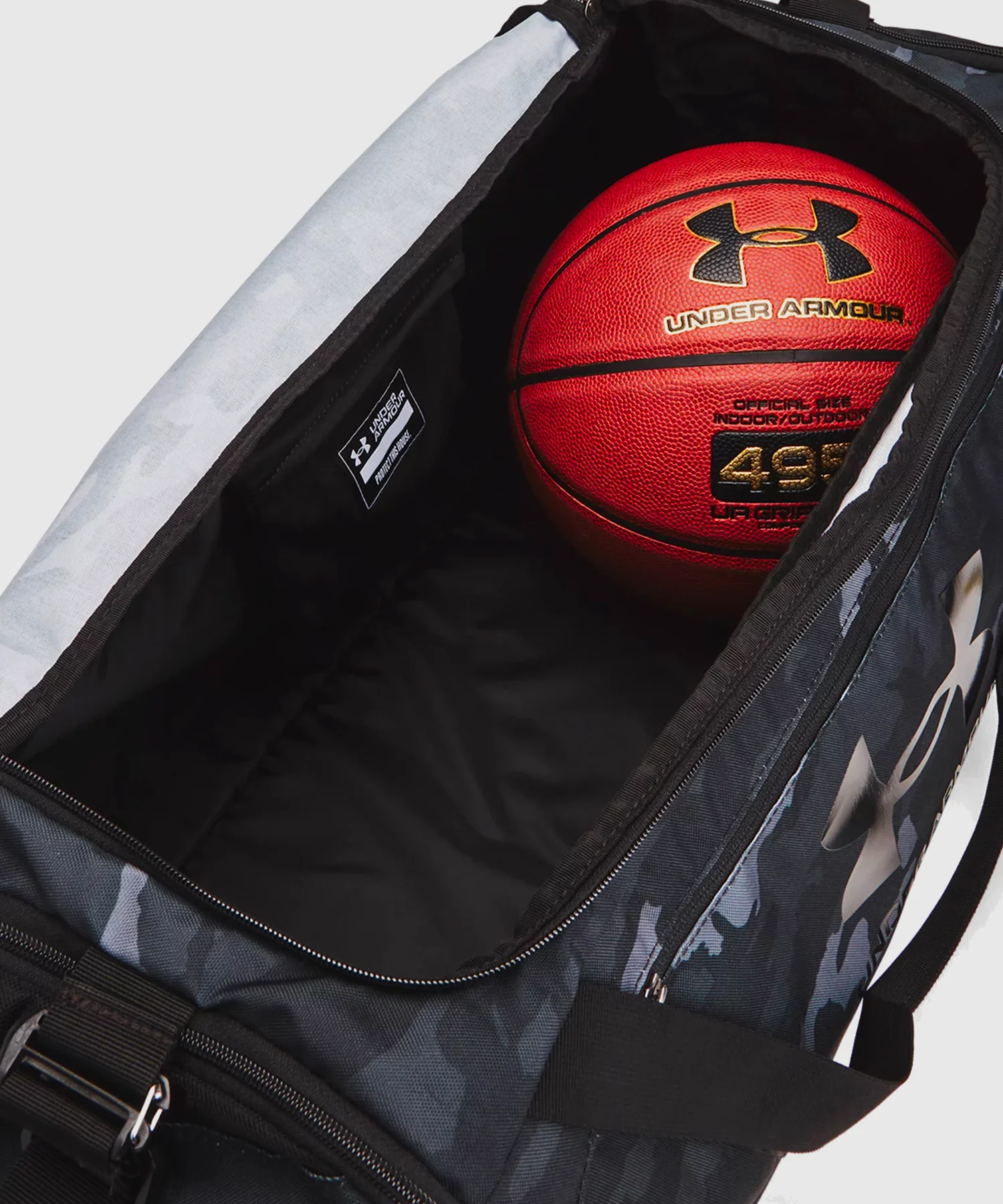 Sac De Sport Moyen Under Armour Ua Undeniable 5.0 - Noir/Camo - Image 4