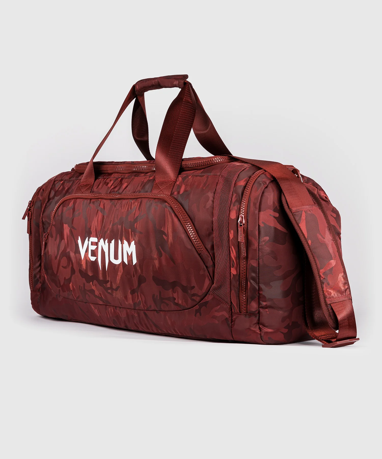 Sac de Sport Venum Trainer Lite (48L) – Camo/Bordeaux - Image 3