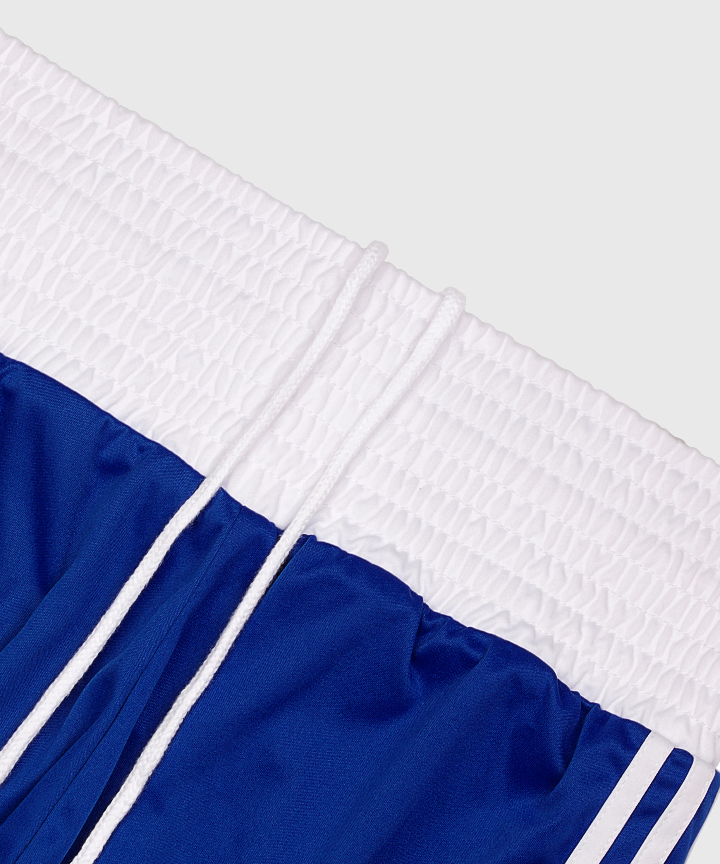 Short Boxe Anglaise Adidas - Bleu/Blanc - Image 3