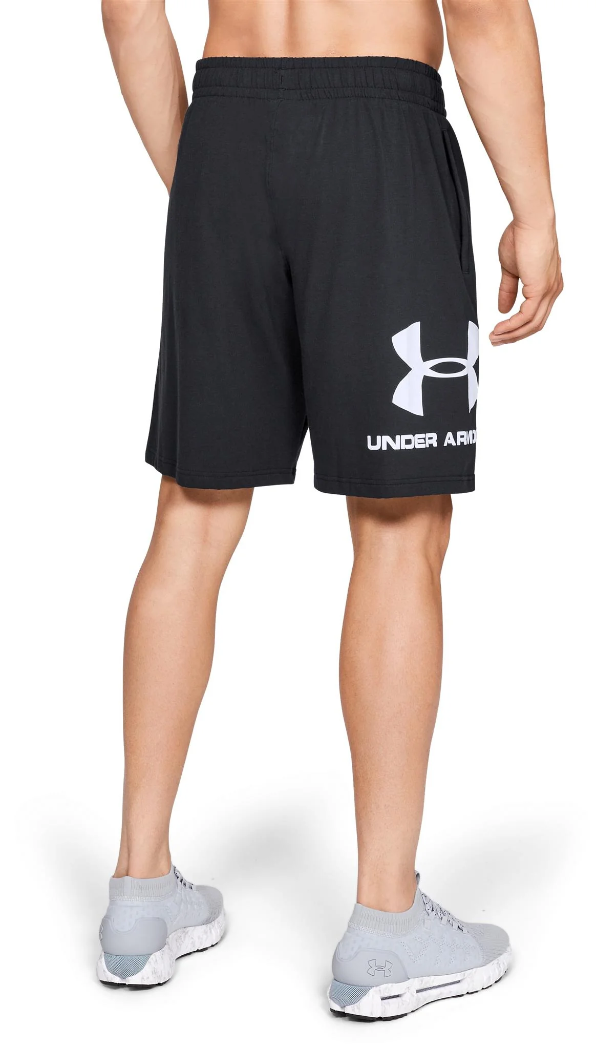Short Coton Under Armour Sportstyle Graphic - Noir - Image 2