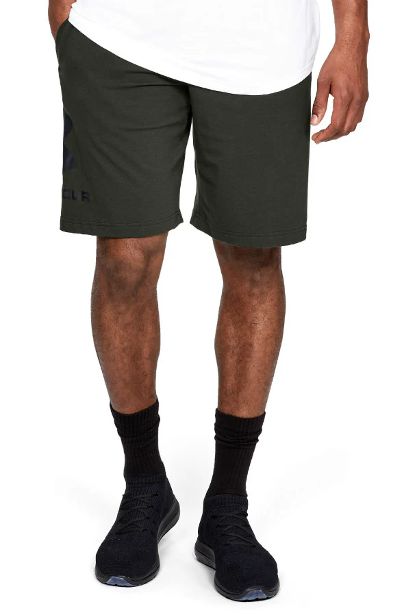 Short Coton Under Armour Sportstyle Graphic - Vert