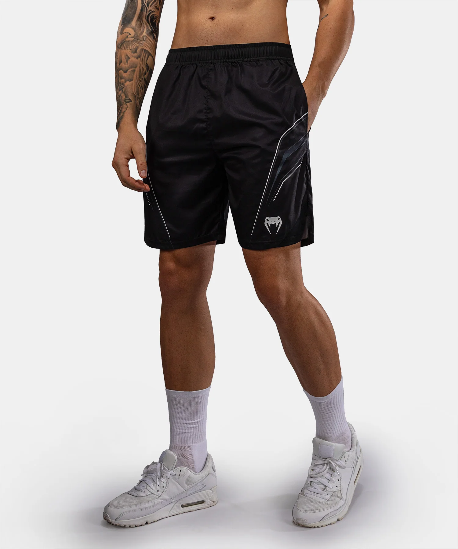 Short d’Entraînement Venum Streamline – Noir/Blanc