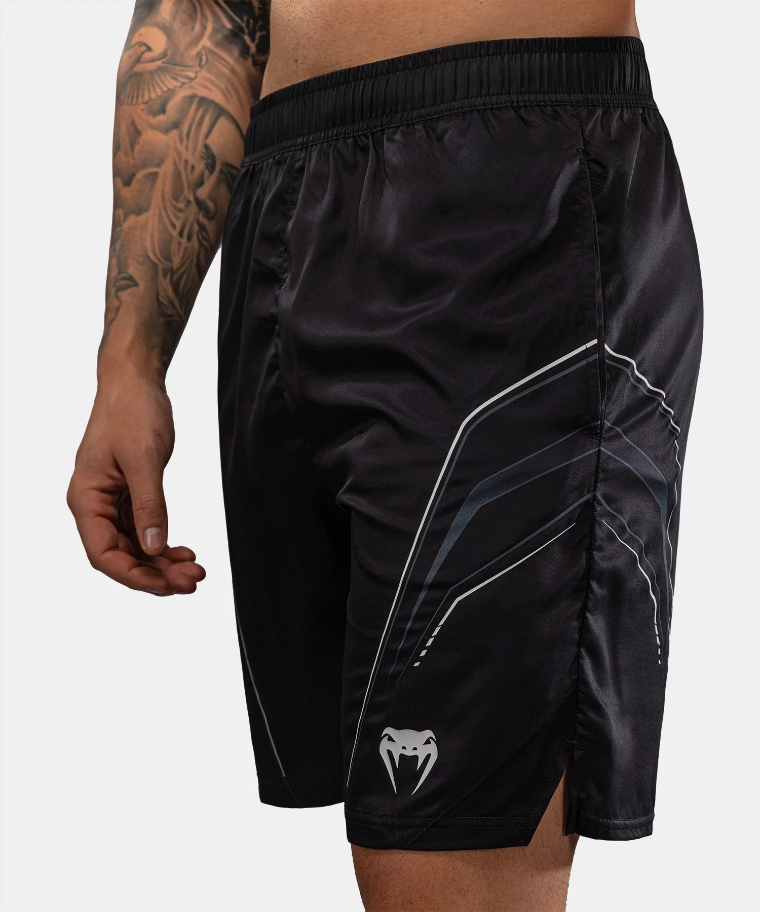 Short d’Entraînement Venum Streamline – Noir/Blanc - Image 6
