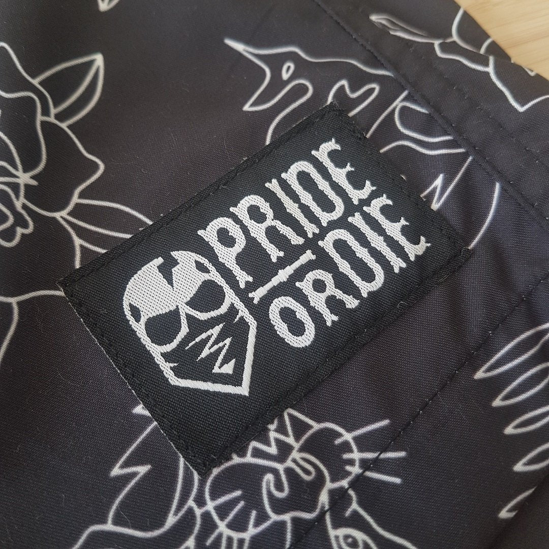 Short de Bain & Training Pride or Die Wild Side - Noir - Image 4
