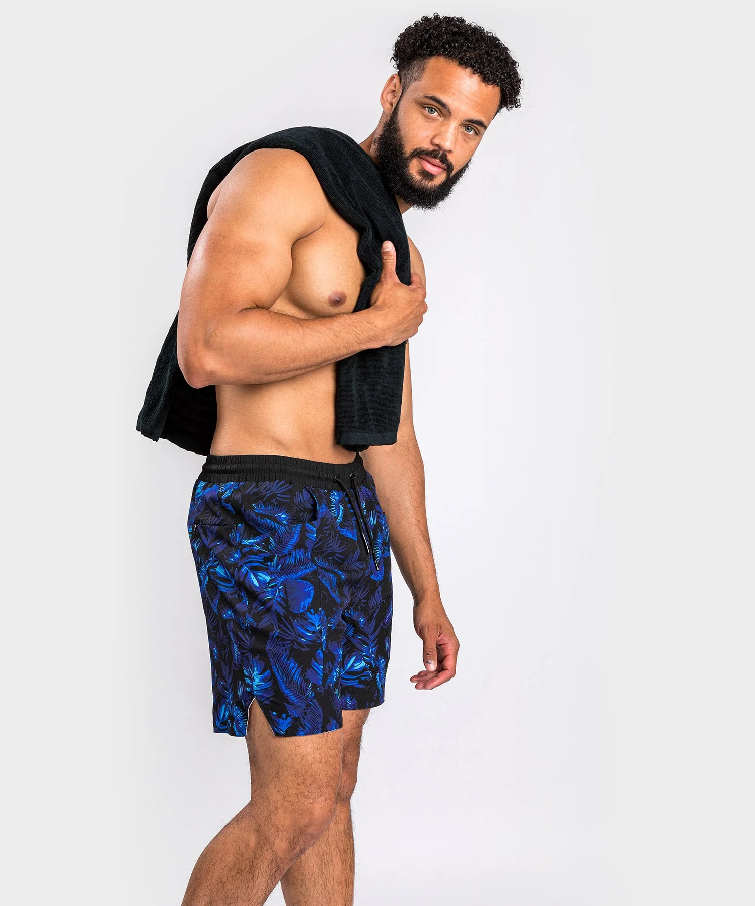Short de Bain Venum Bali Jungle - Bleu - Image 2