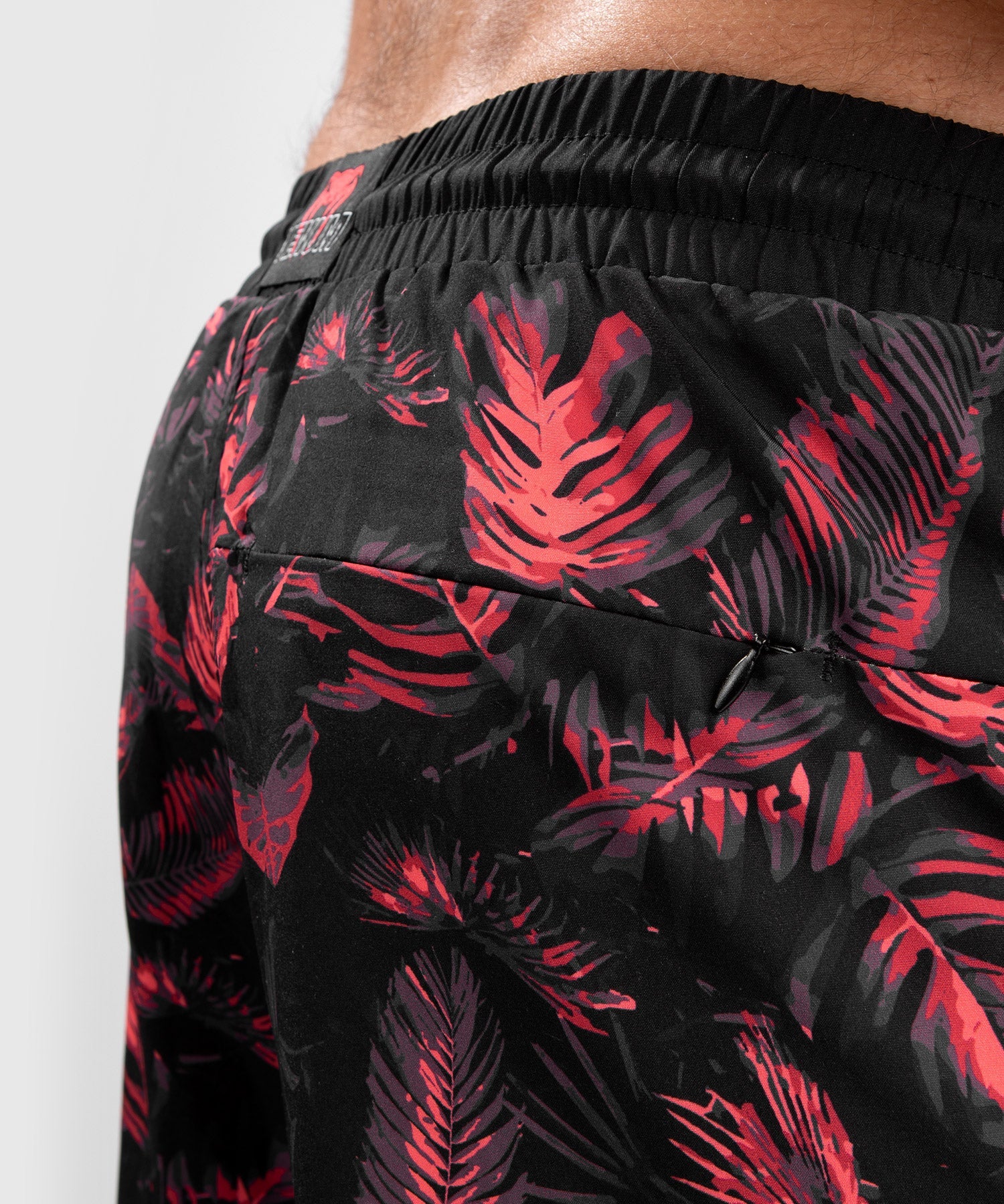 Short de Bain Venum Bali Jungle - Rouge - Image 6