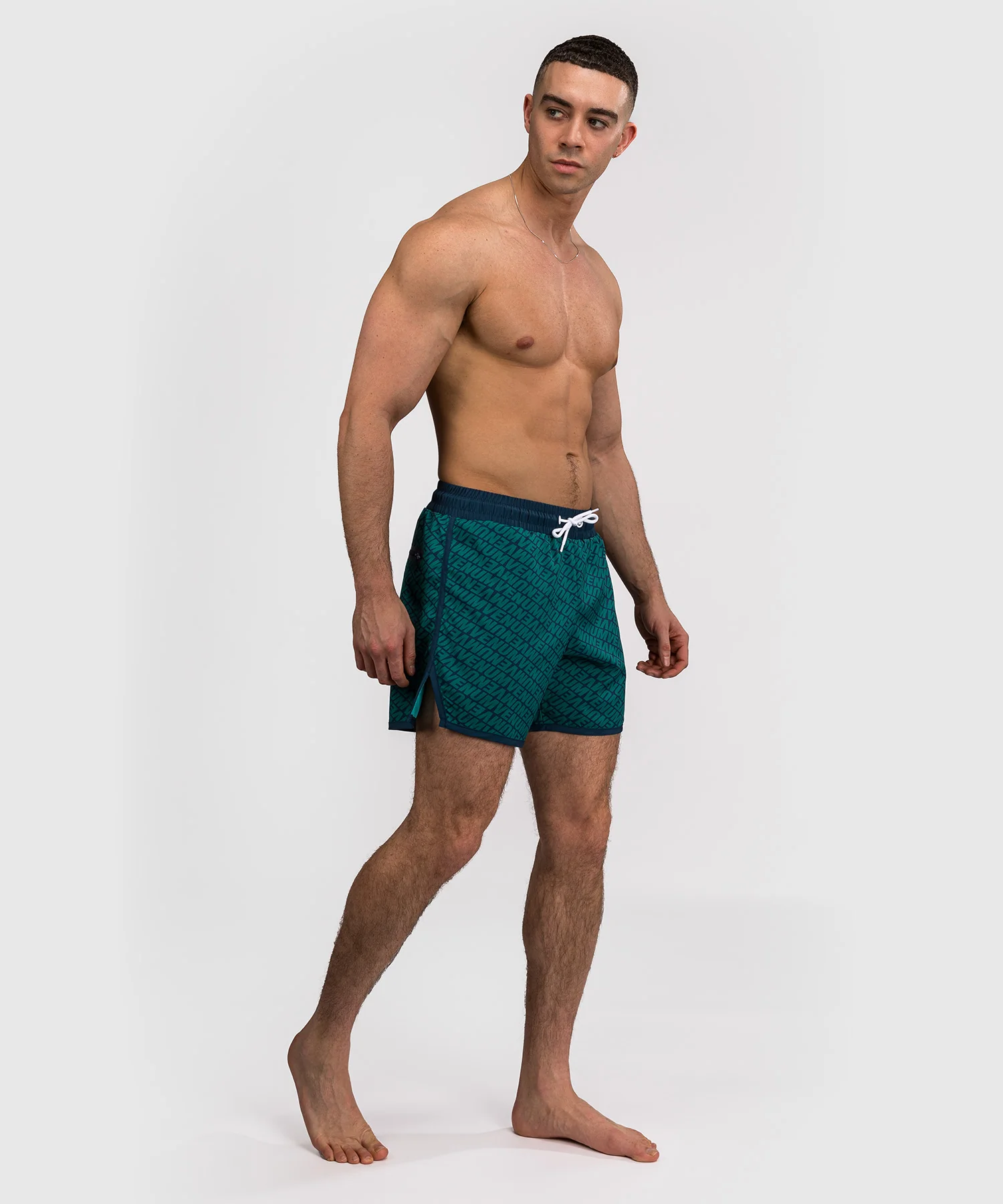 Short de Bain Venum Echo - Bleu Océan/Vert Émeraude