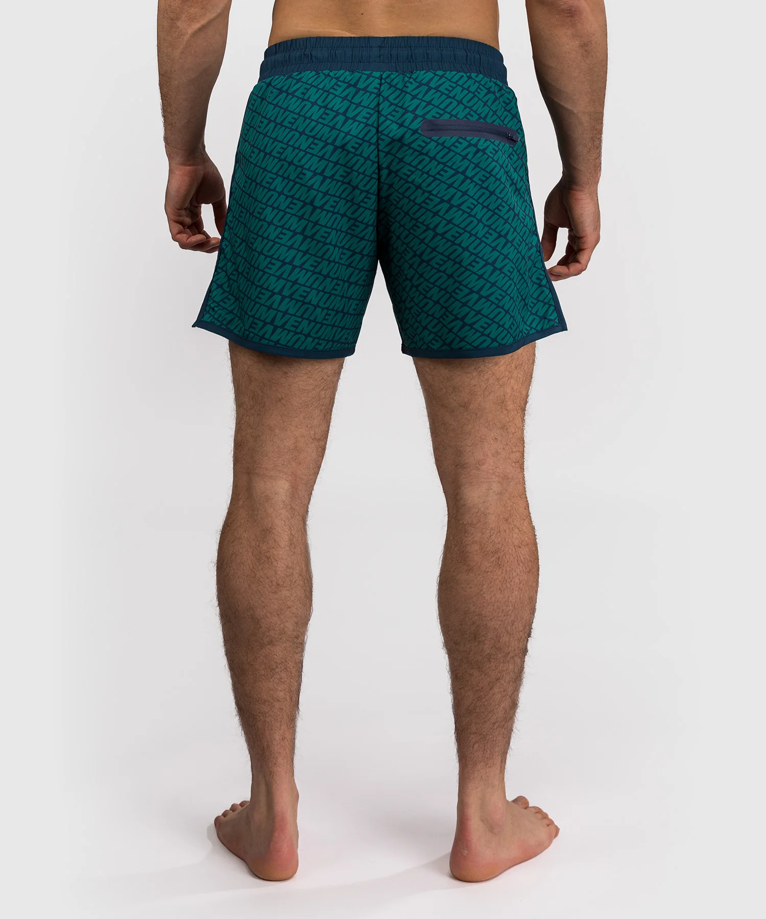 Short de Bain Venum Echo - Bleu Océan/Vert Émeraude - Image 4