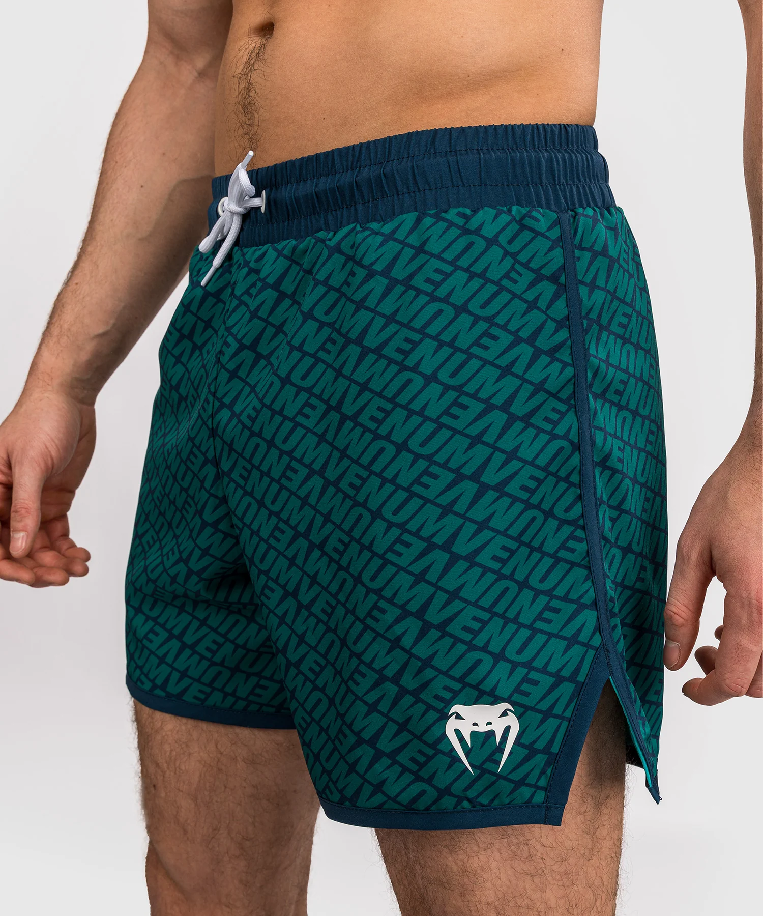 Short de Bain Venum Echo - Bleu Océan/Vert Émeraude - Image 5