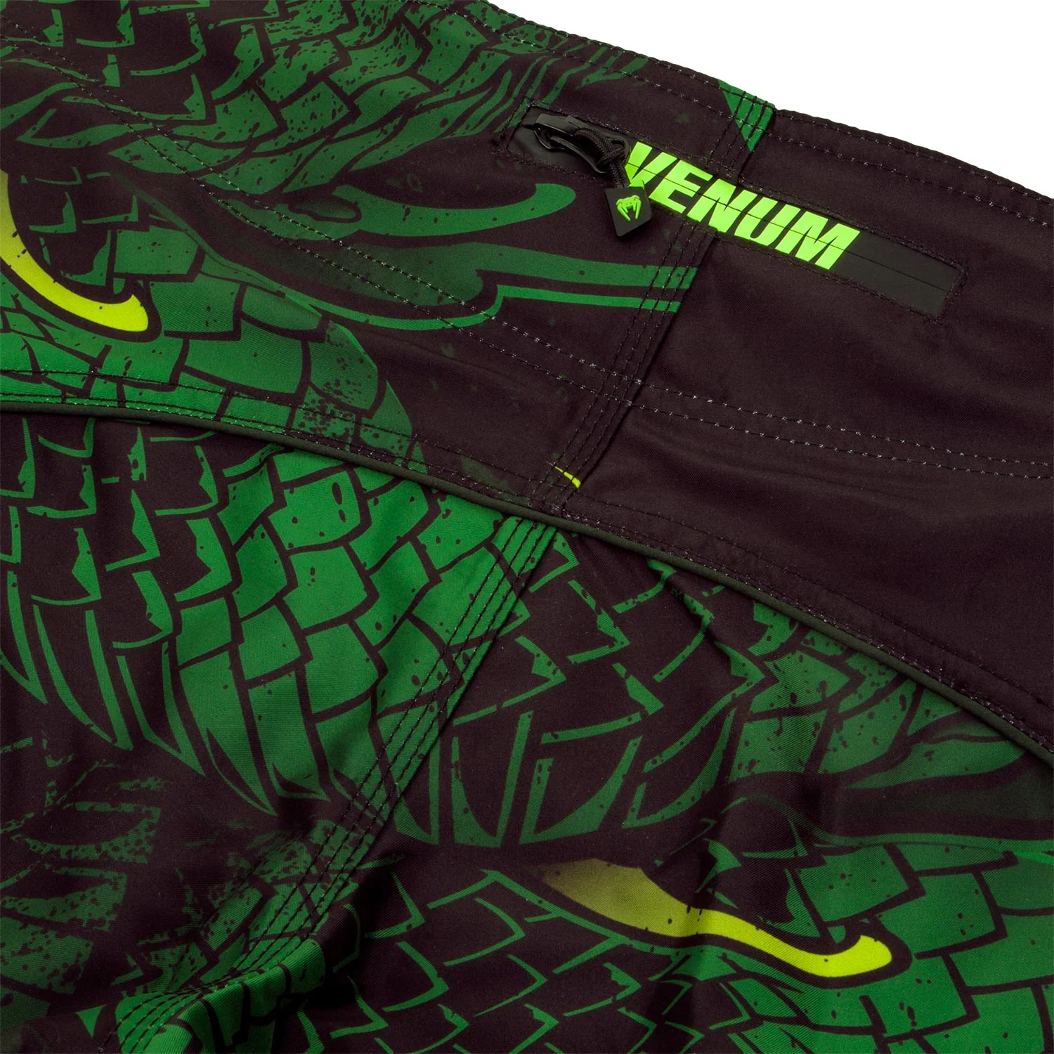 Short de bain Venum Green Viper - Noir/Vert - Image 7