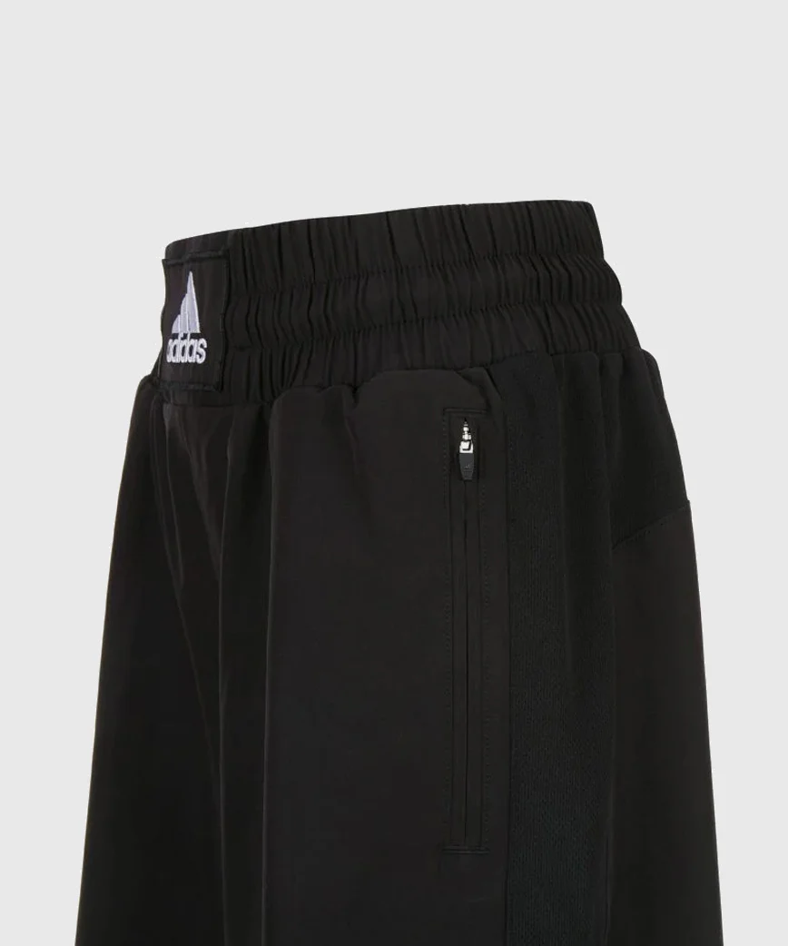 Short de Boxe Anglaise Adidas Boxwear Tech - Noir/Gris - Image 4
