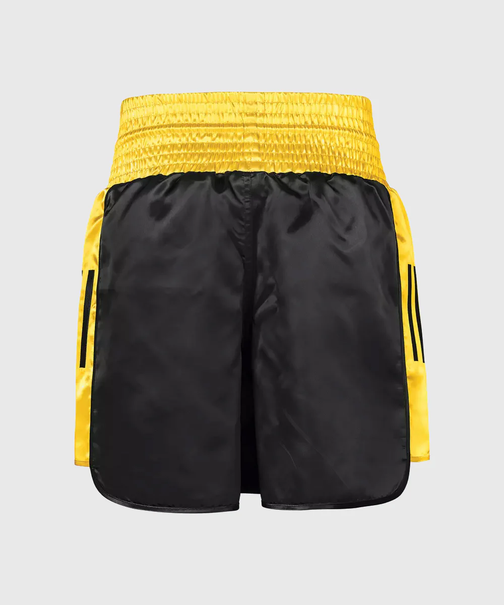 Short de Boxe Anglaise Adidas - Noir/Or - Image 2