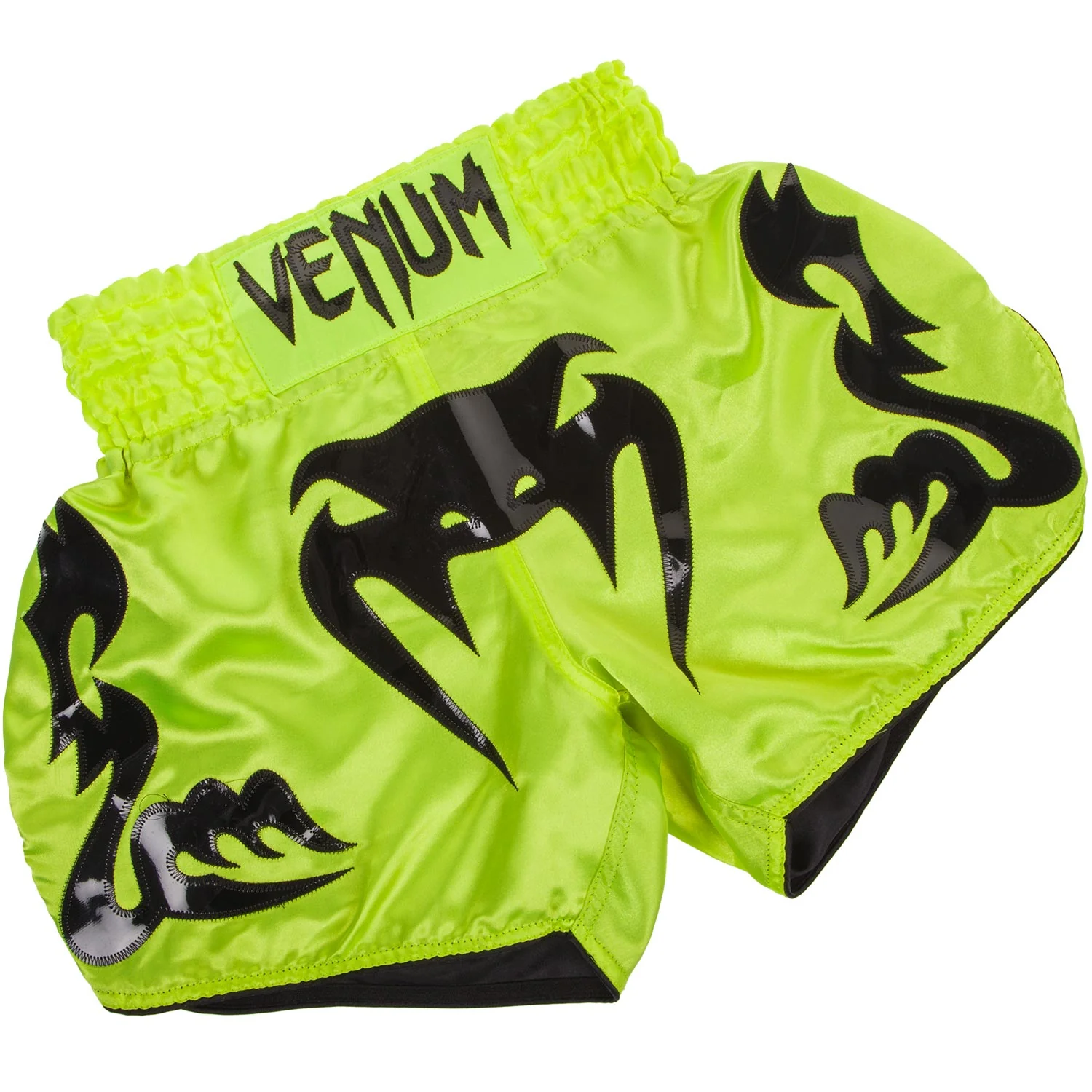 Short de Boxe Thaï Venum Bangkok Inferno - Neo Jaune