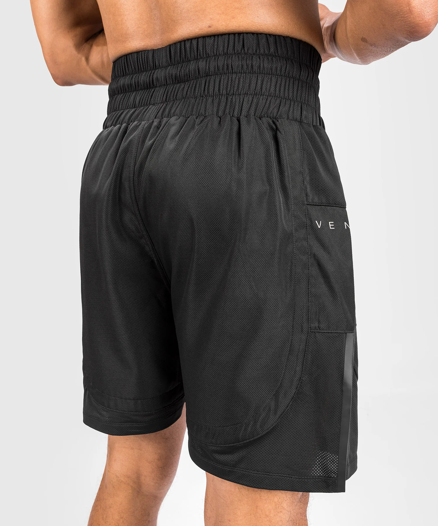 Short de Boxe Venum Biomecha – Noir/Gris - Image 4