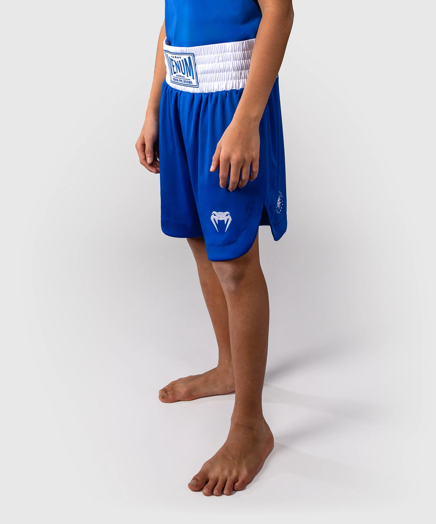 Short de Boxe Venum Classic Pour Enfants – Bleu Royal - Image 2