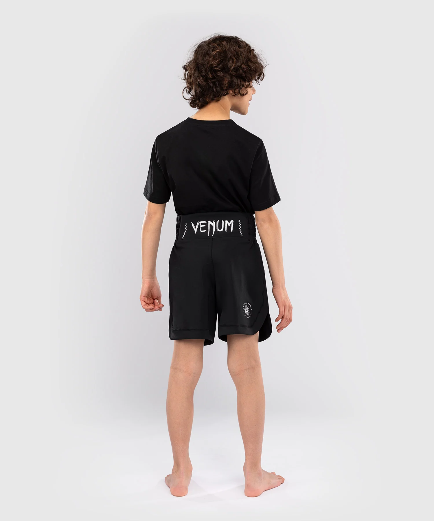 Short de boxe pour Enfants Venum Classic - Noir - Image 4