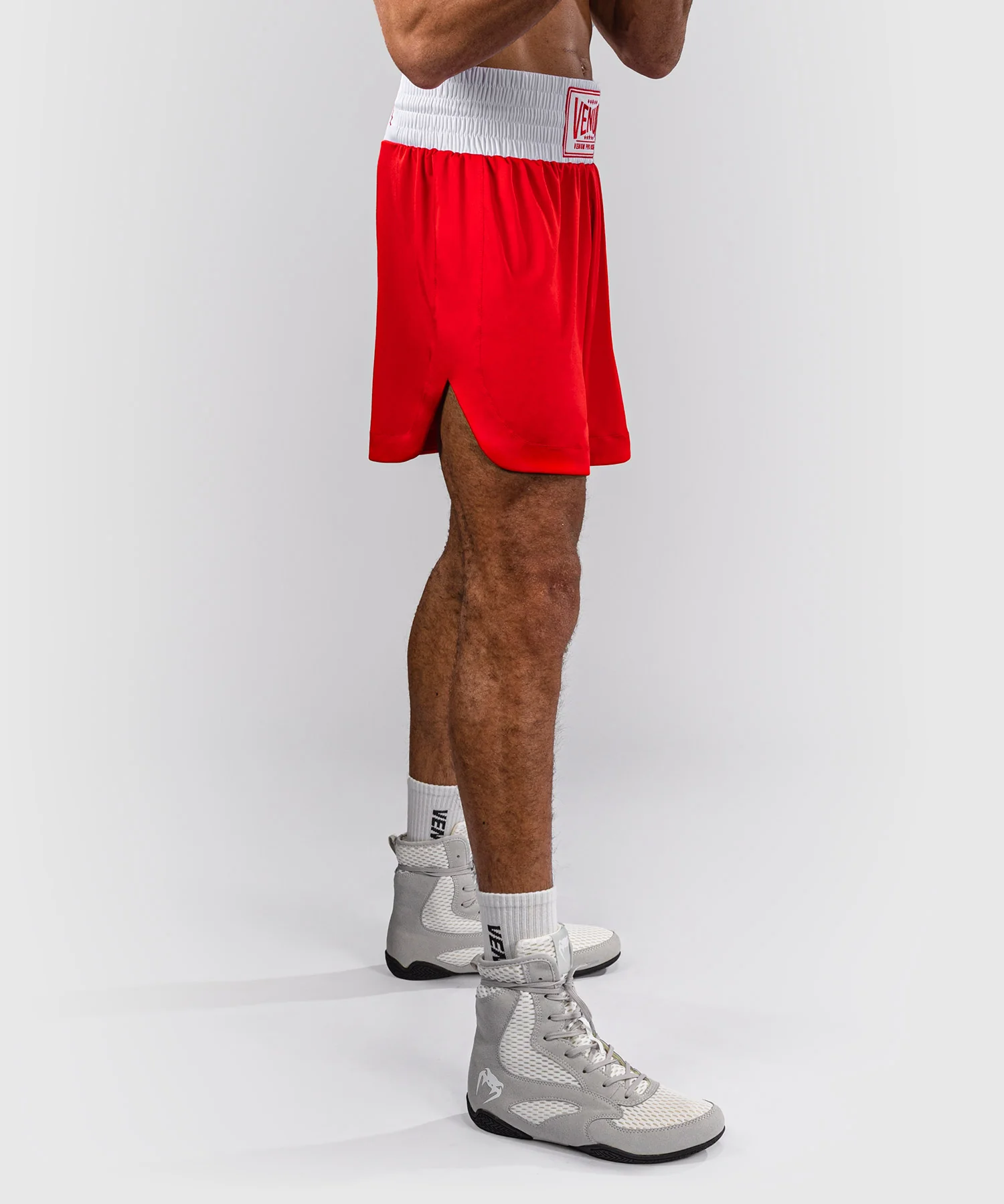 Short de Boxe Venum Classic - Rouge Feu - Image 2