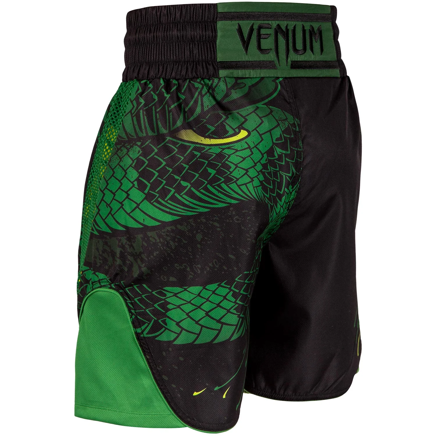 Short de Boxe Venum Green Viper - Noir/Vert - Image 4