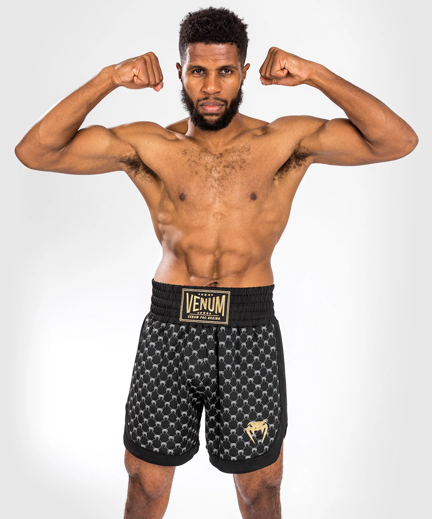 Short de Boxe Venum Monogram - Noir - Image 10