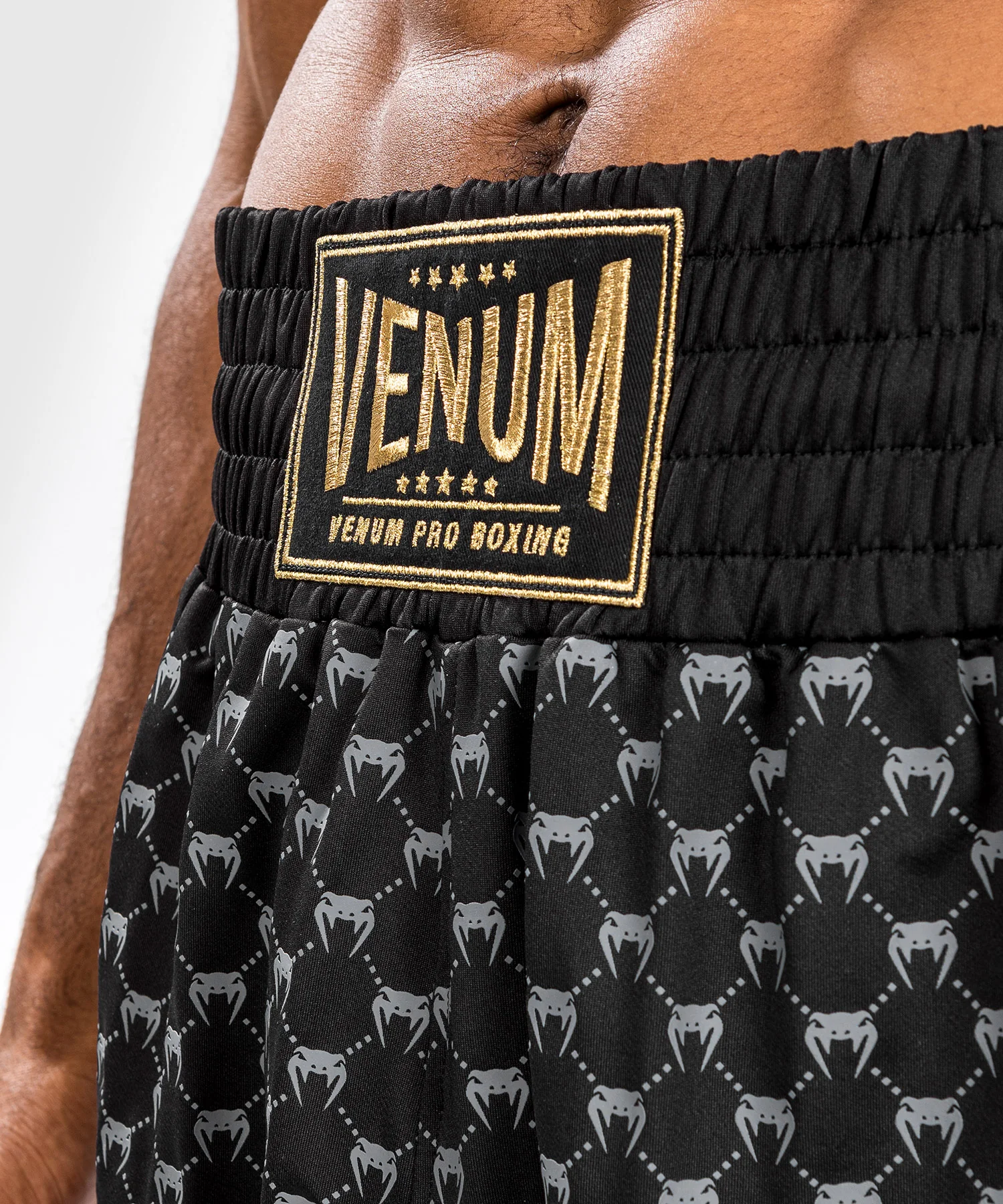 Short de Boxe Venum Monogram - Noir - Image 8