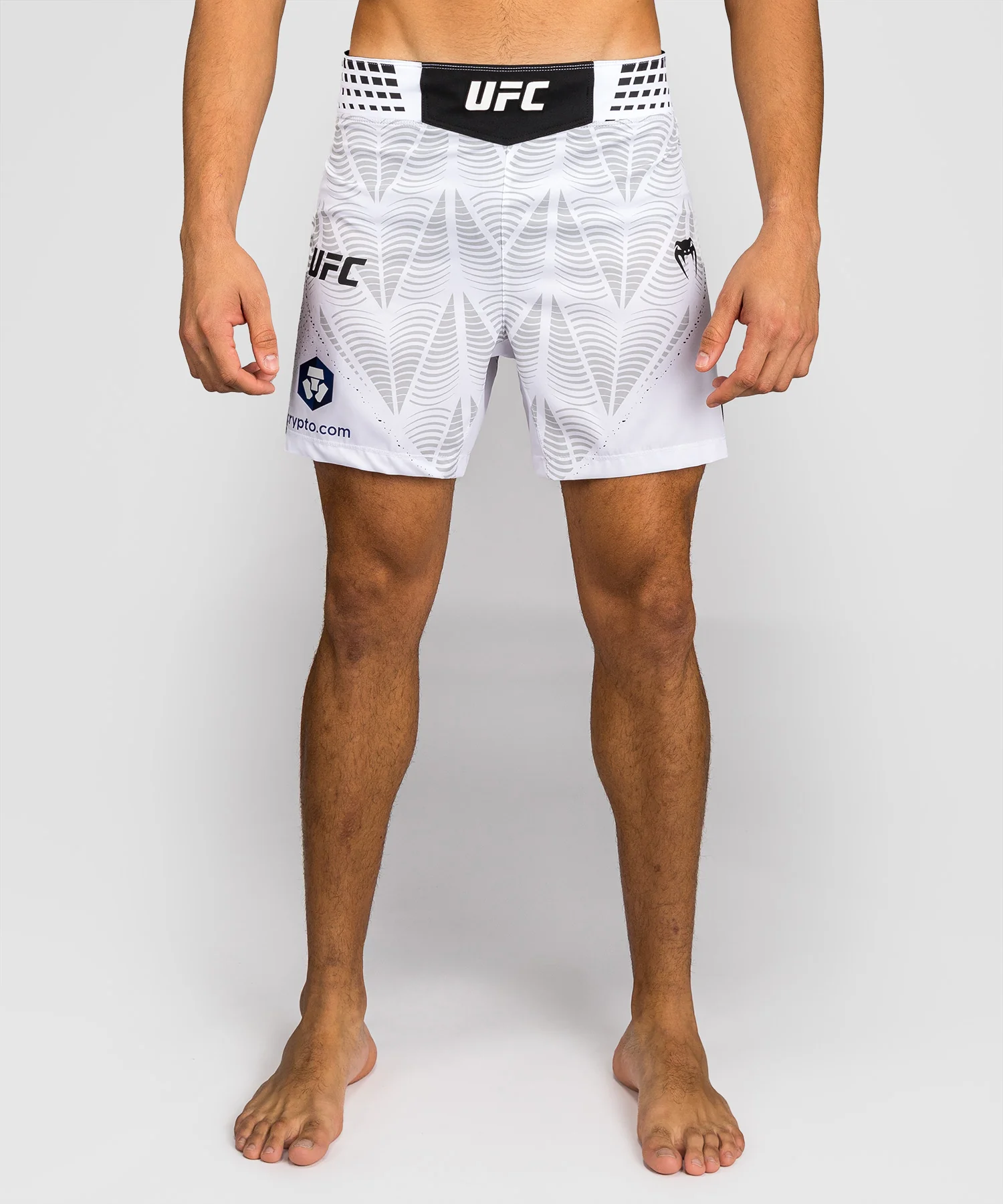 Short de combat coupe courte Homme UFC Zenith by Venum Authentic Fight Night - Blanc