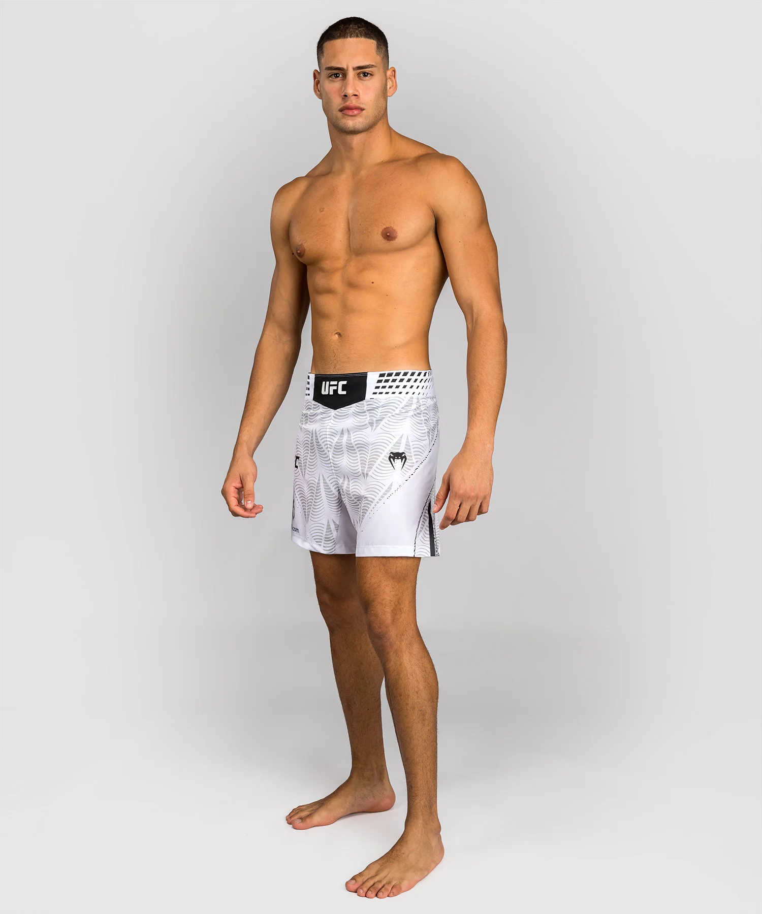 Short de combat coupe courte Homme UFC Zenith by Venum Authentic Fight Night - Blanc - Image 10