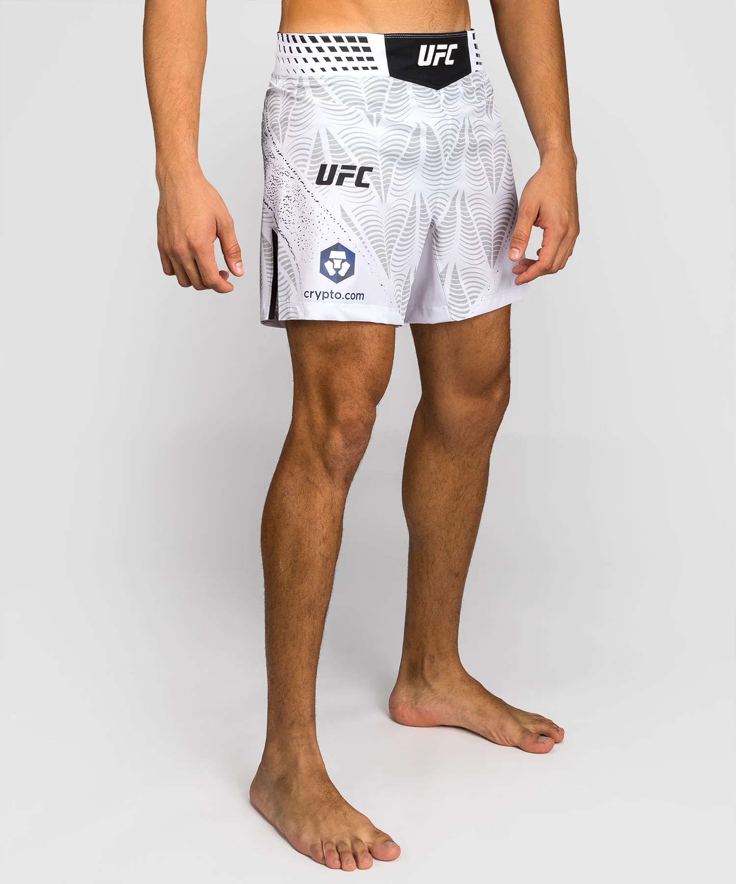 Short de combat coupe courte Homme UFC Zenith by Venum Authentic Fight Night - Blanc - Image 2